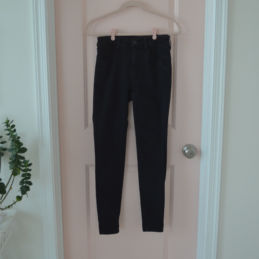 Black Stretchy Jeggings